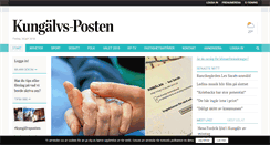 Desktop Screenshot of kungalvsposten.se